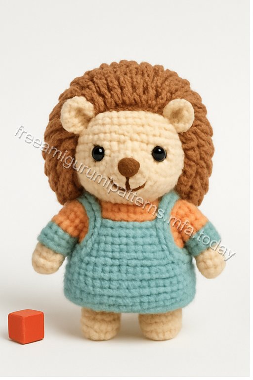 Amigurumi Hedgehog Free Pattern