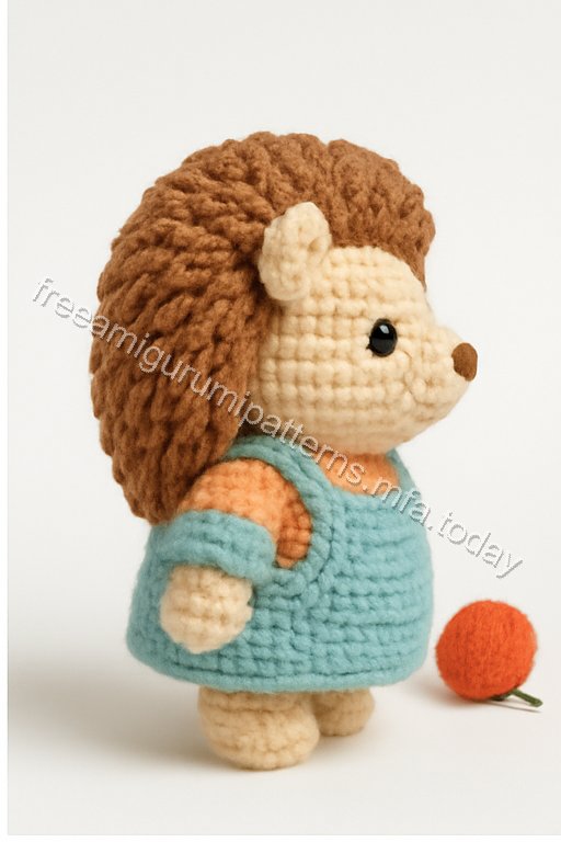 Amigurumi Hedgehog Free Pattern