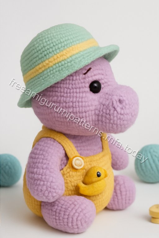 Amigurumi Hippo Free Pattern