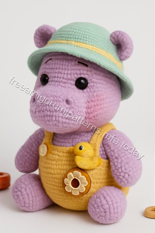 Amigurumi Hippo Free Pattern