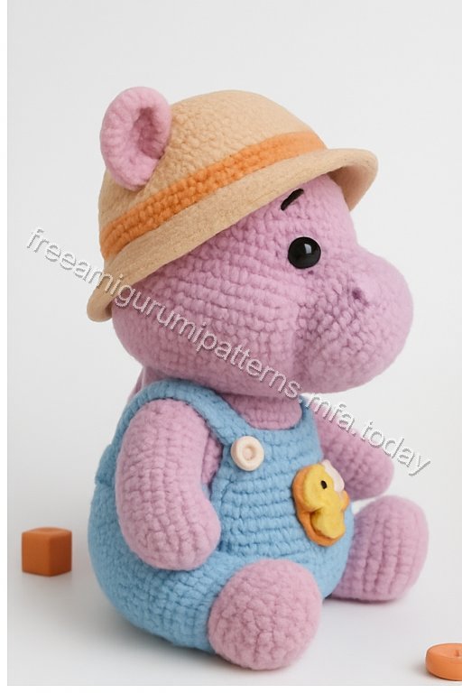 Amigurumi Hippo Free Pattern
