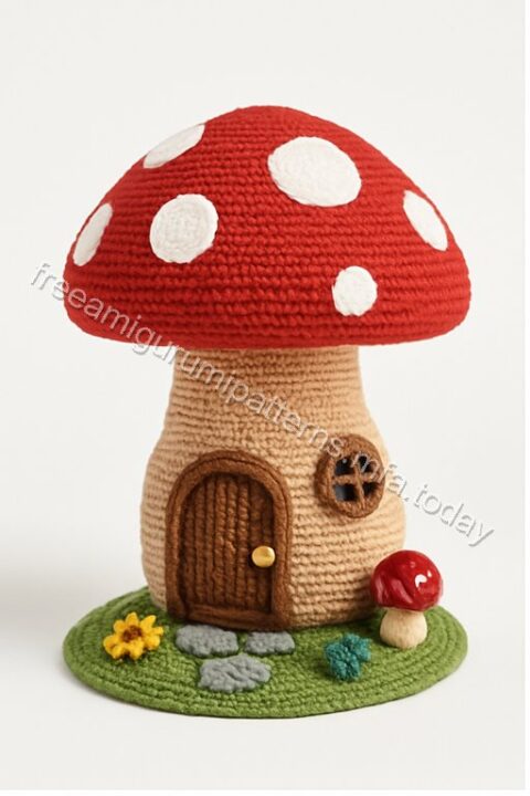 Amigurumi Mushroom Fairy Garden House Free Pattern - mushroom-q1p1.jpg