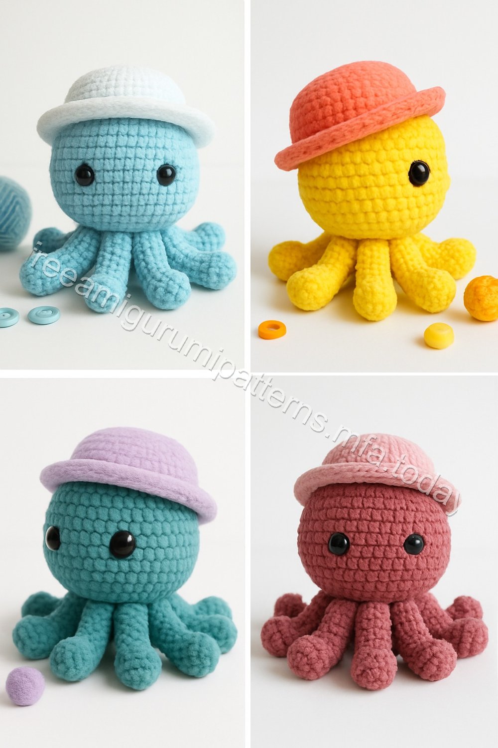Amigurumi Octopus Free Pattern