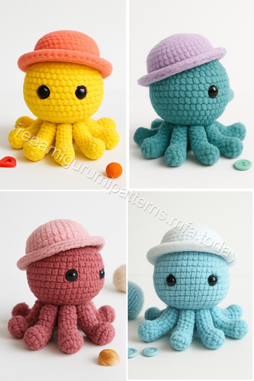 Amigurumi Octopus Free Pattern