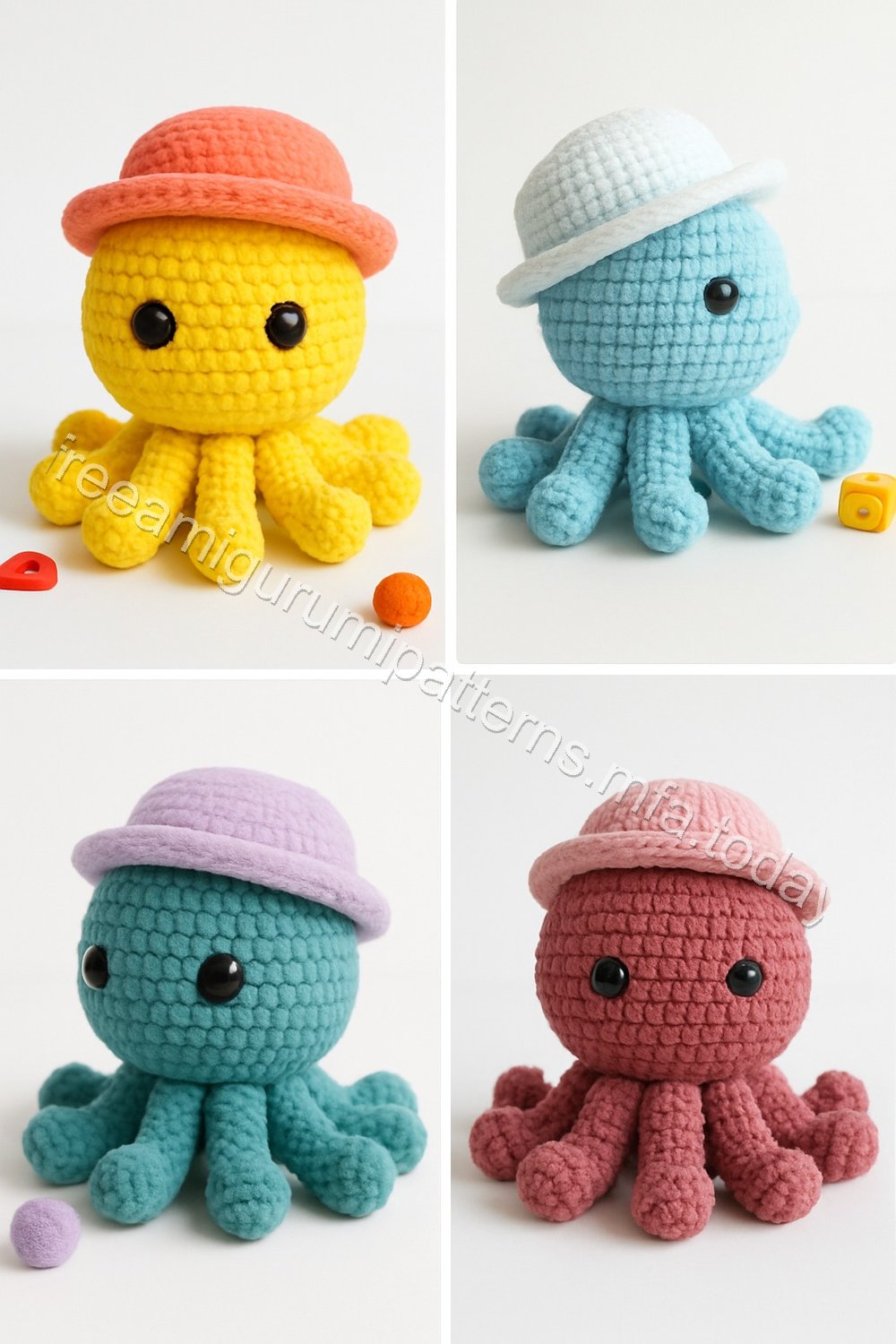 Amigurumi Octopus Free Pattern