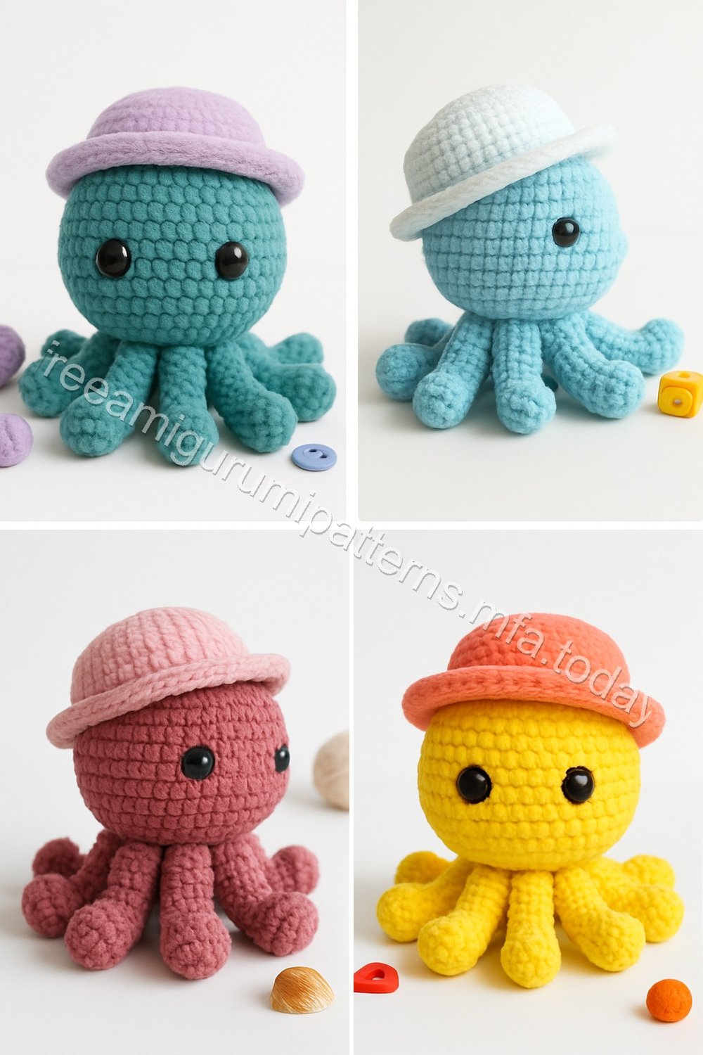 Amigurumi Octopus Free Pattern