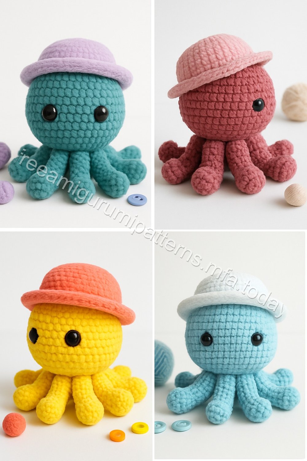 Amigurumi Octopus Free Pattern