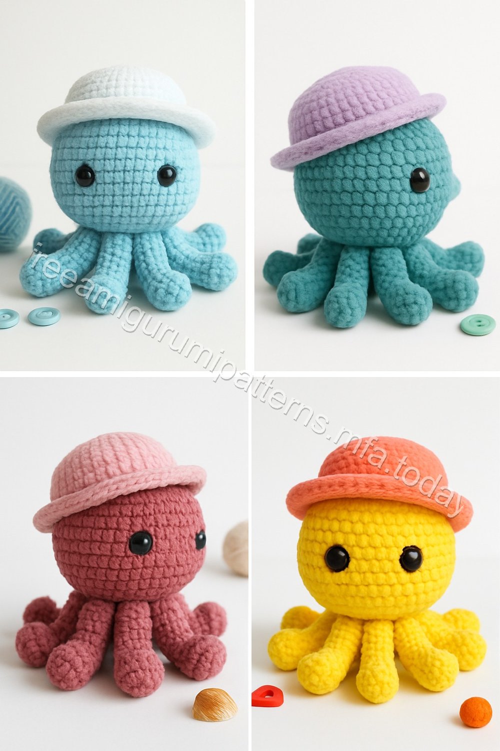 Amigurumi Octopus Free Pattern