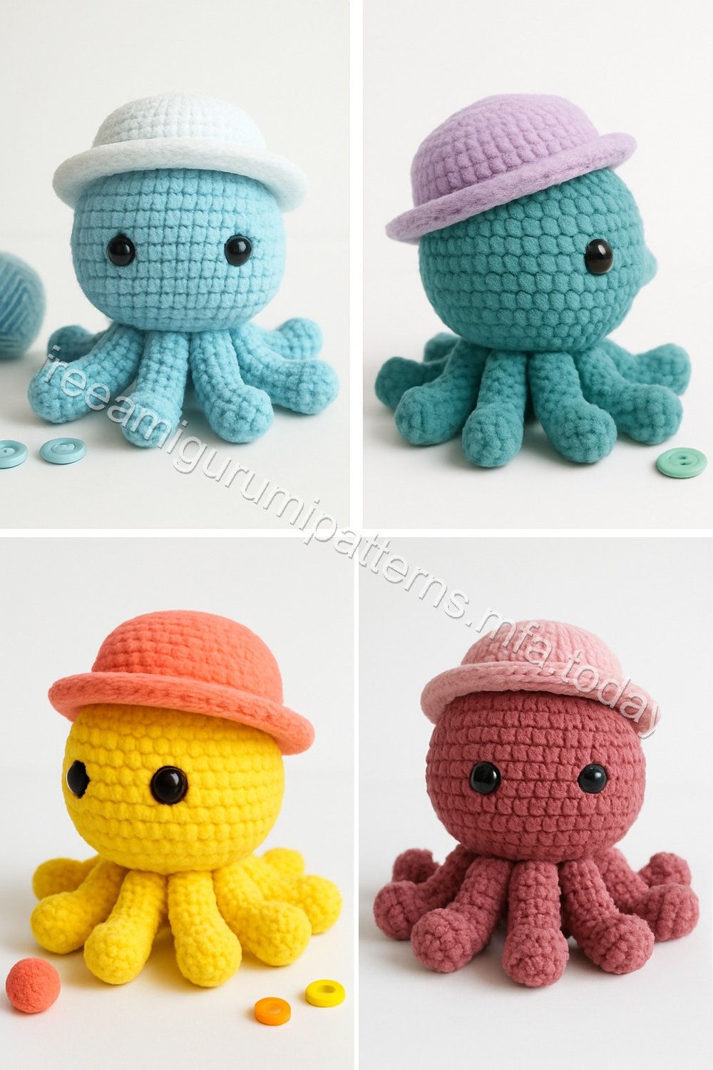 Amigurumi Octopus Free Pattern
