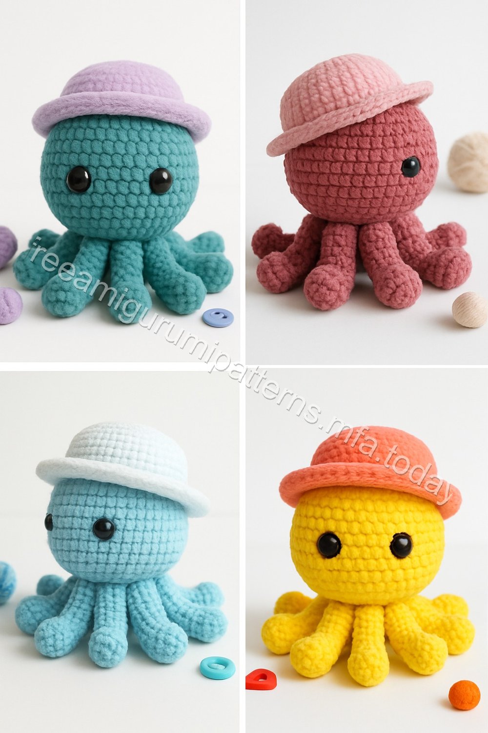 Amigurumi Octopus Free Pattern