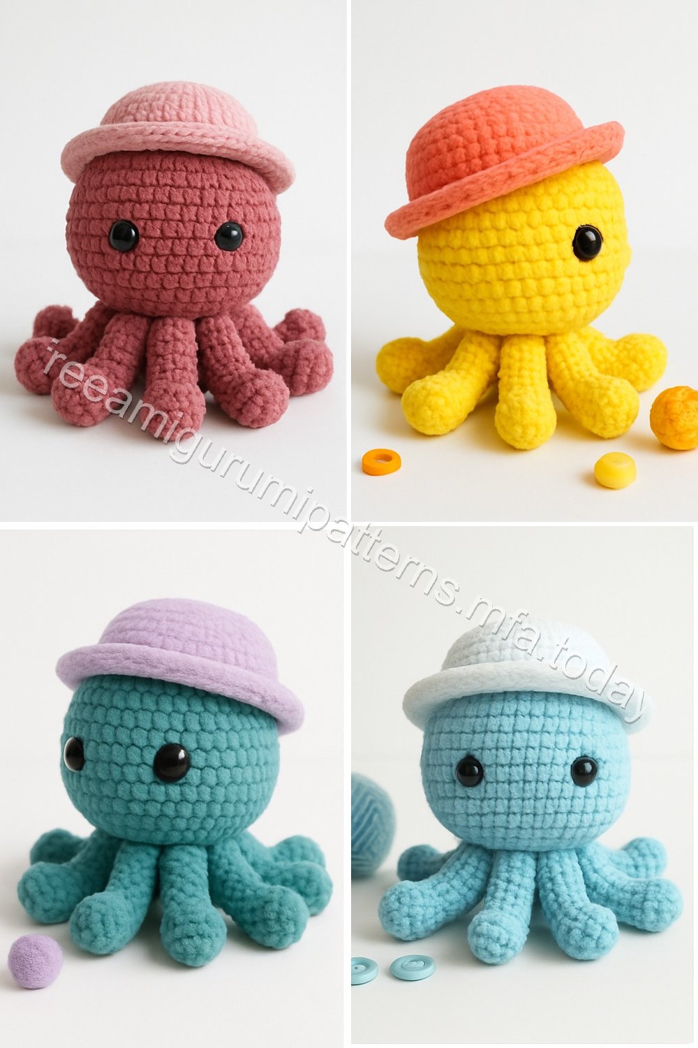 Amigurumi Octopus Free Pattern