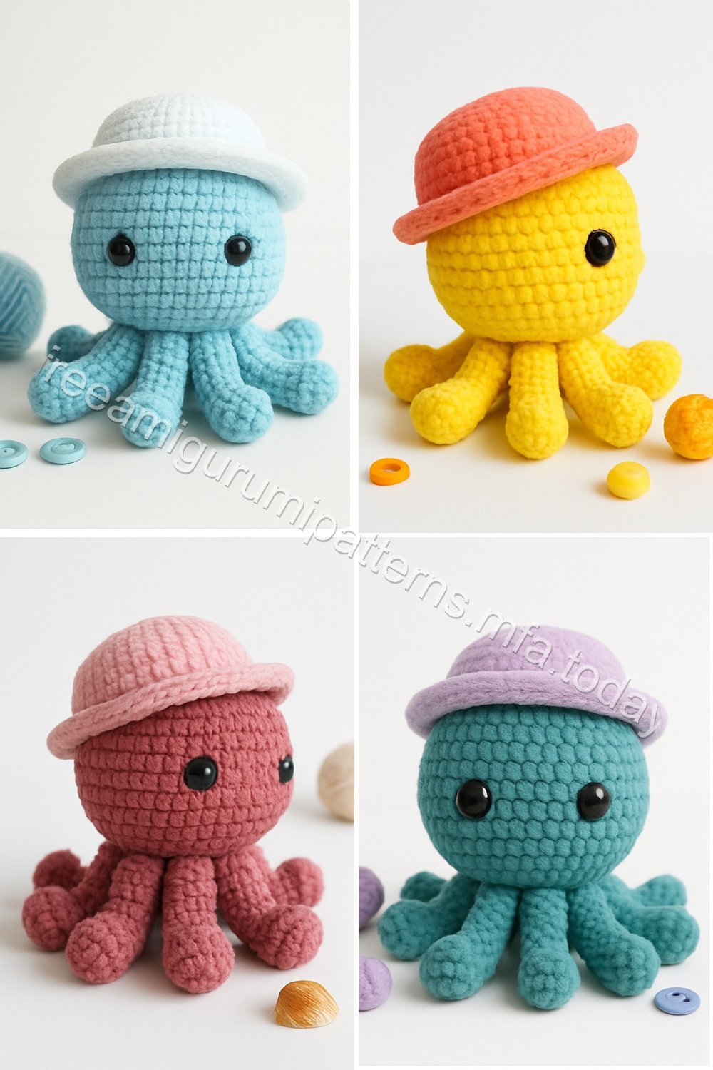 Amigurumi Octopus Free Pattern