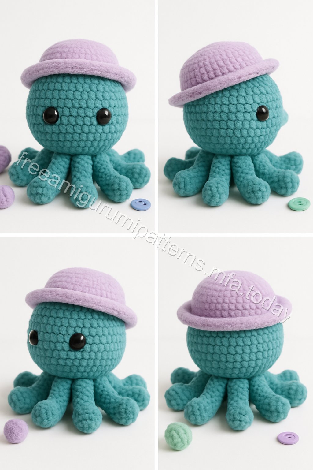 Amigurumi Octopus Free Pattern