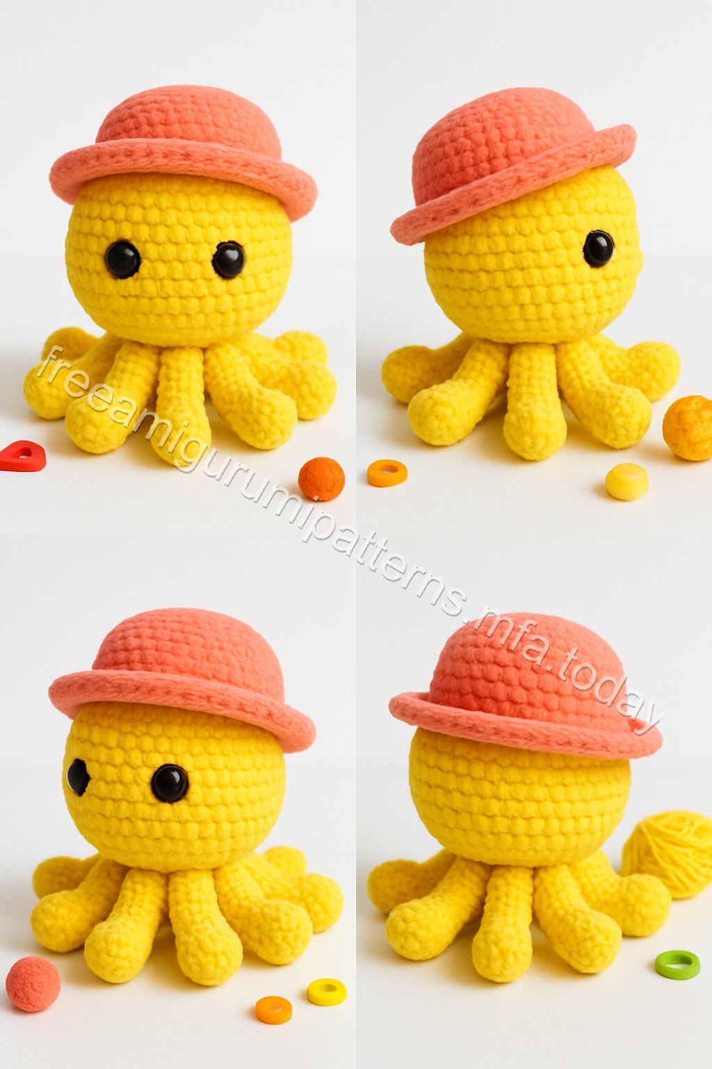 Amigurumi Octopus Free Pattern