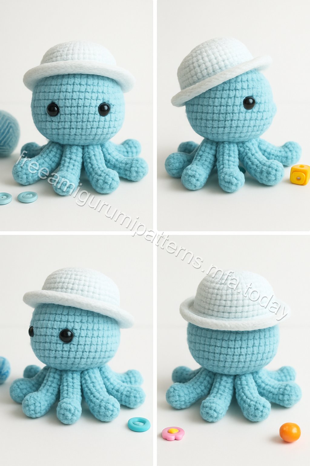 Amigurumi Octopus Free Pattern