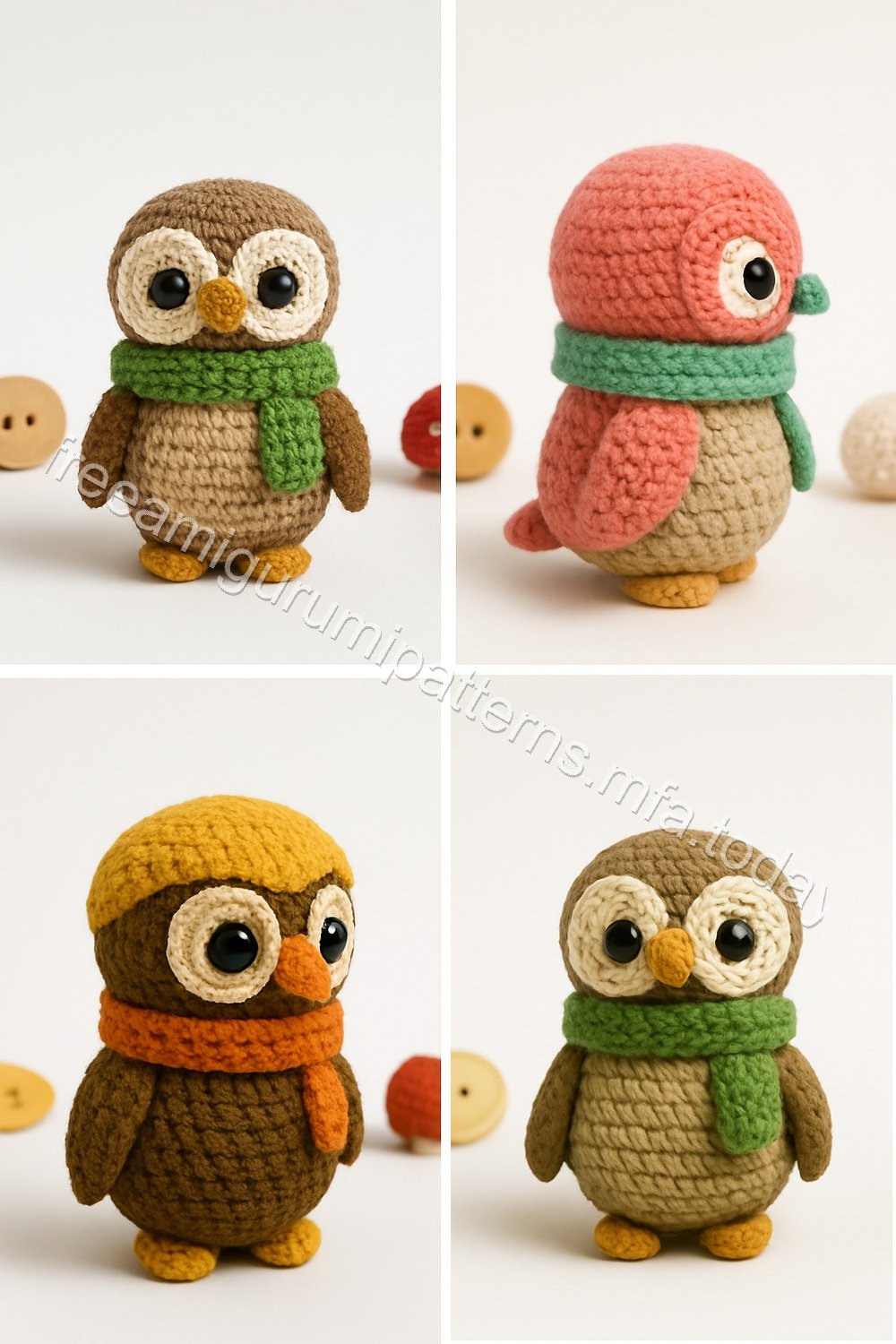 Amigurumi Owl Treehouse Free Pattern