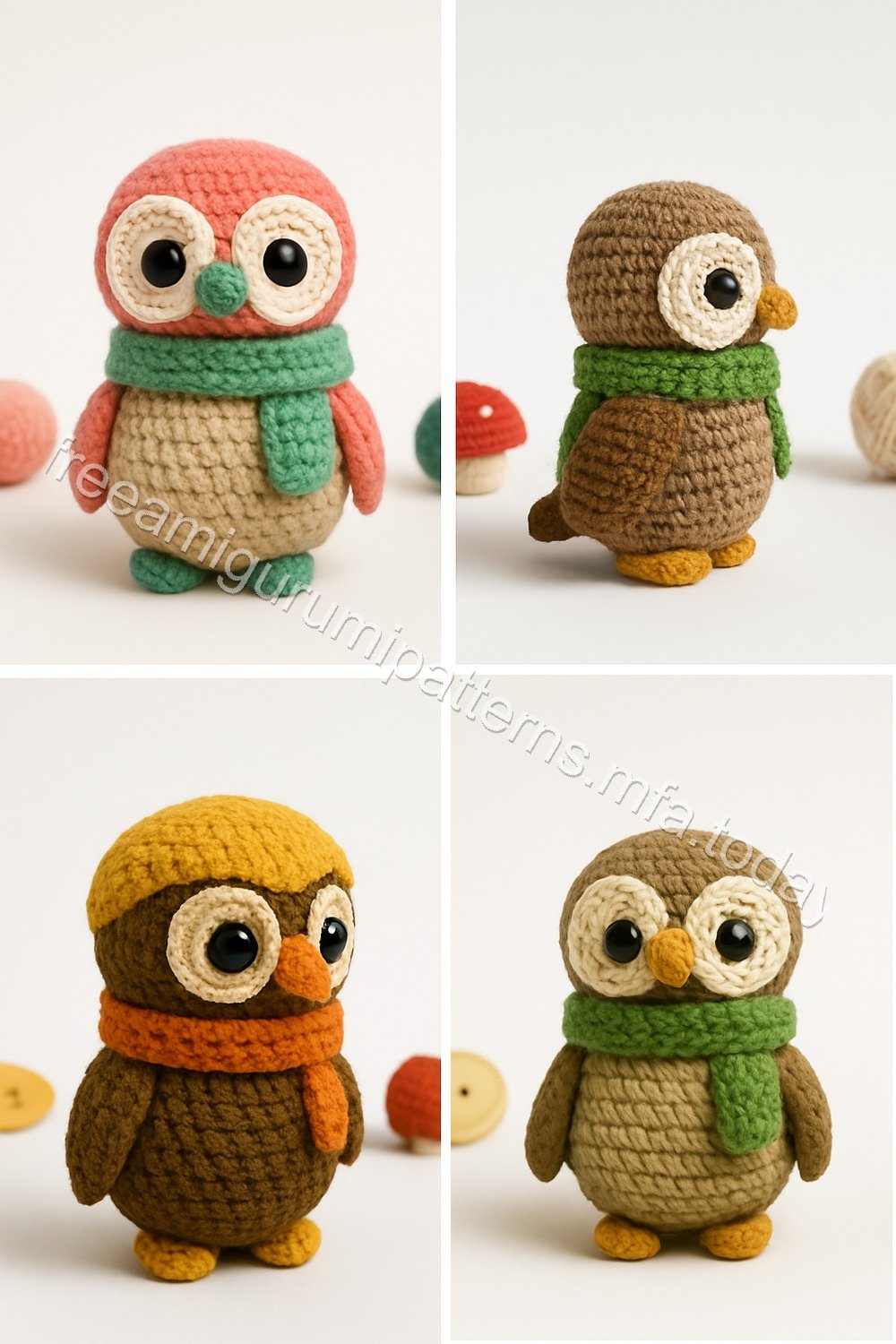 Amigurumi Owl Treehouse Free Pattern