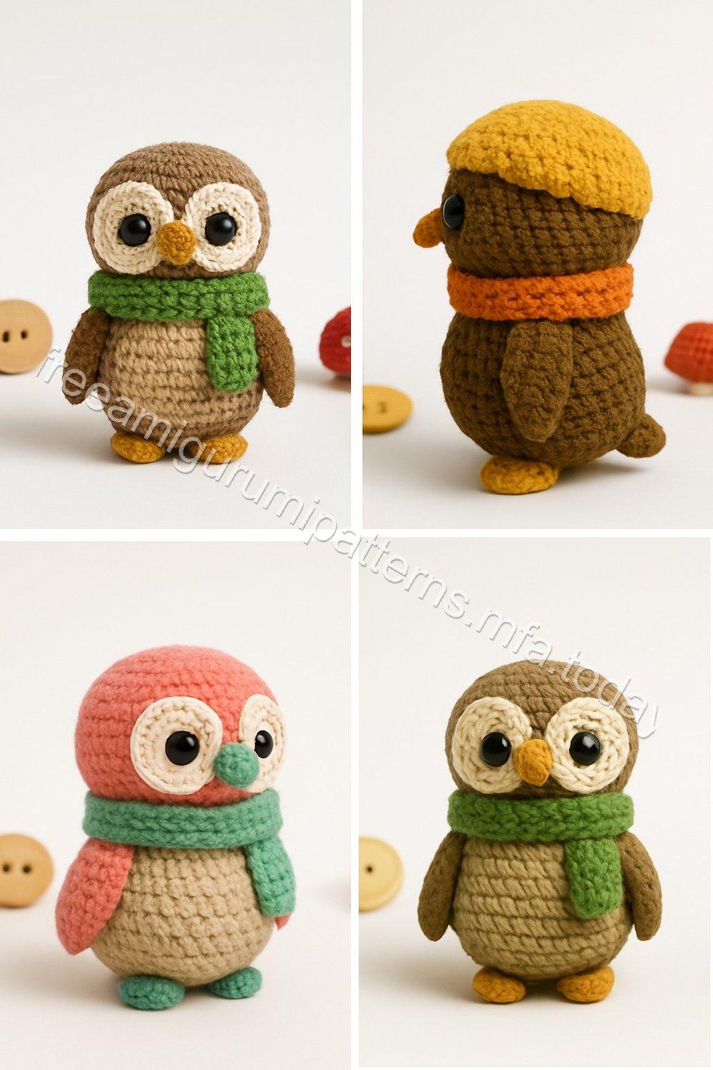 Amigurumi Owl Treehouse Free Pattern