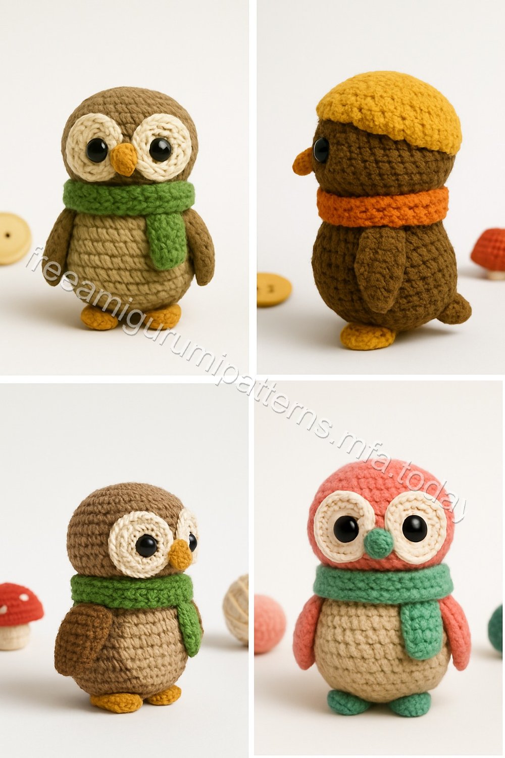 Amigurumi Owl Treehouse Free Pattern