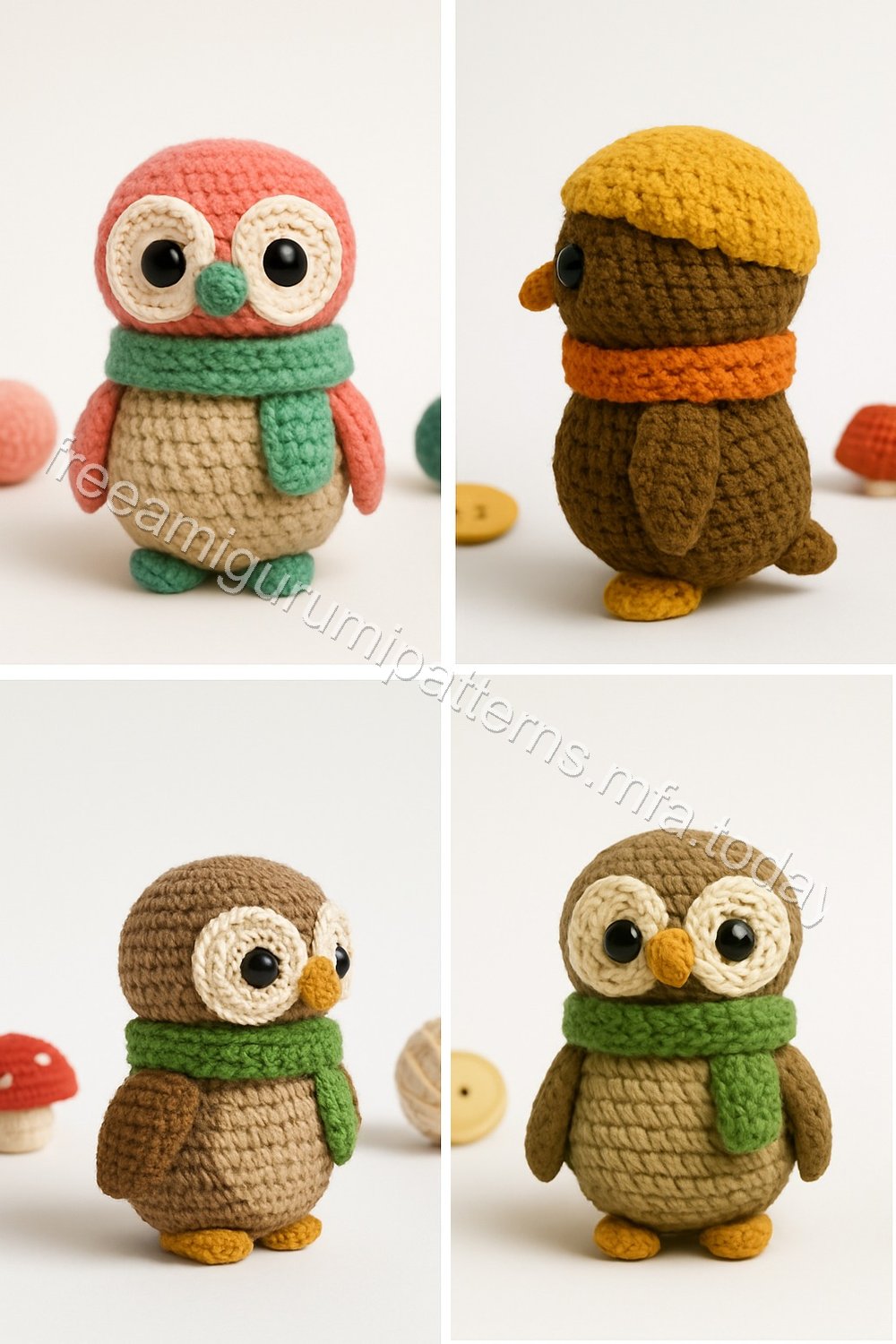 Amigurumi Owl Treehouse Free Pattern