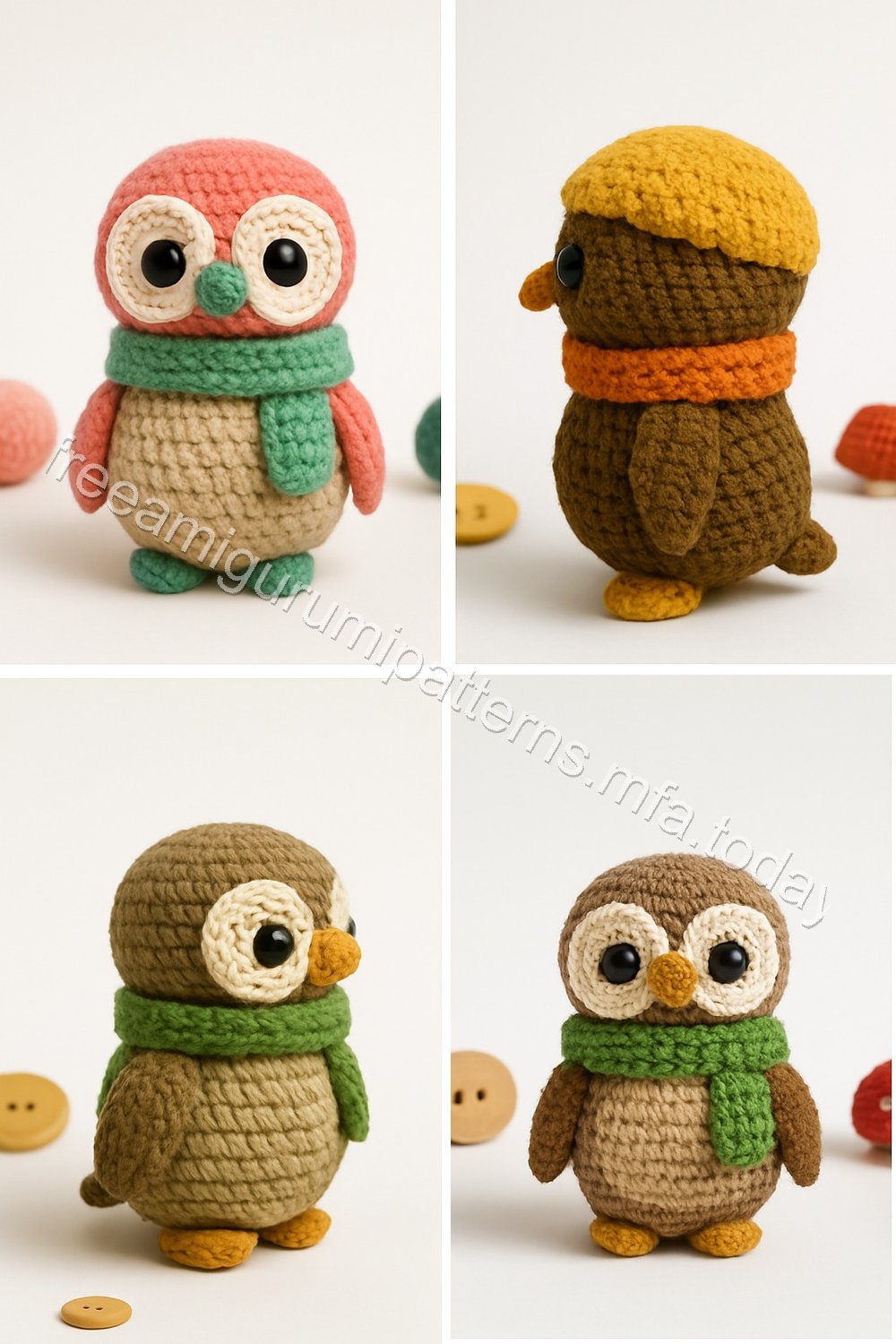 Amigurumi Owl Treehouse Free Pattern