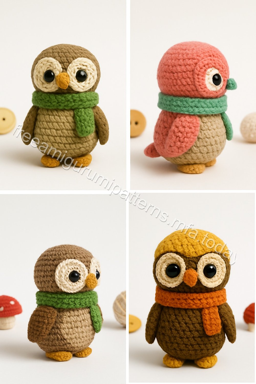Amigurumi Owl Treehouse Free Pattern