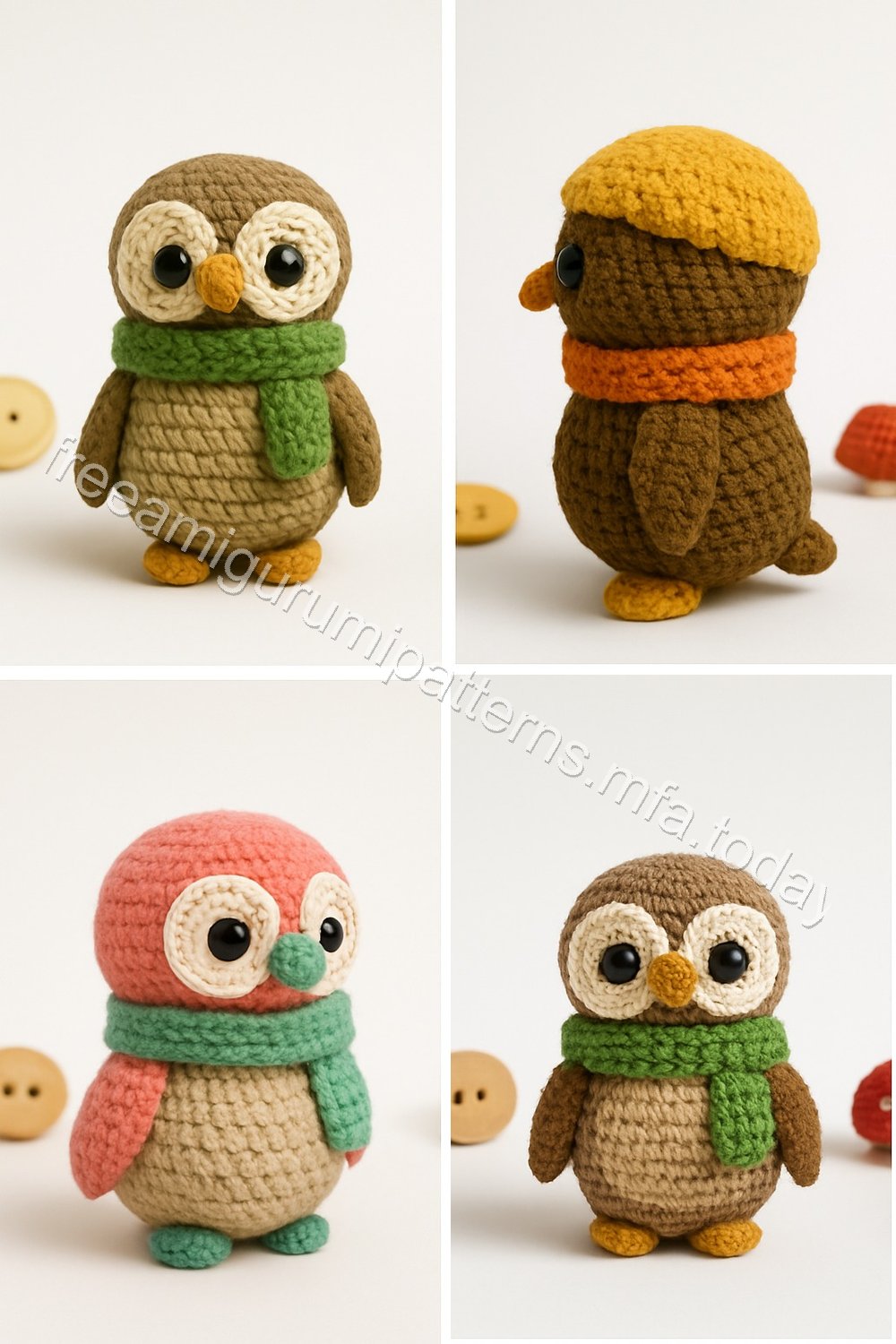 Amigurumi Owl Treehouse Free Pattern