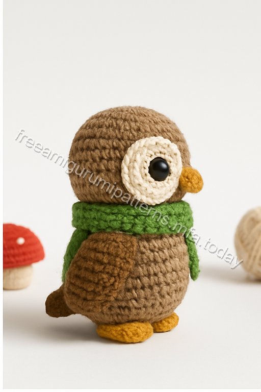 Amigurumi Owl Treehouse Free Pattern