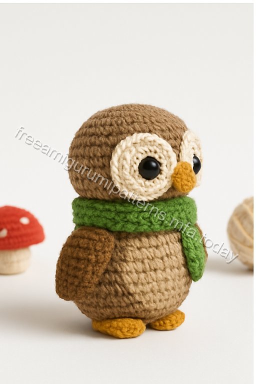 Amigurumi Owl Treehouse Free Pattern