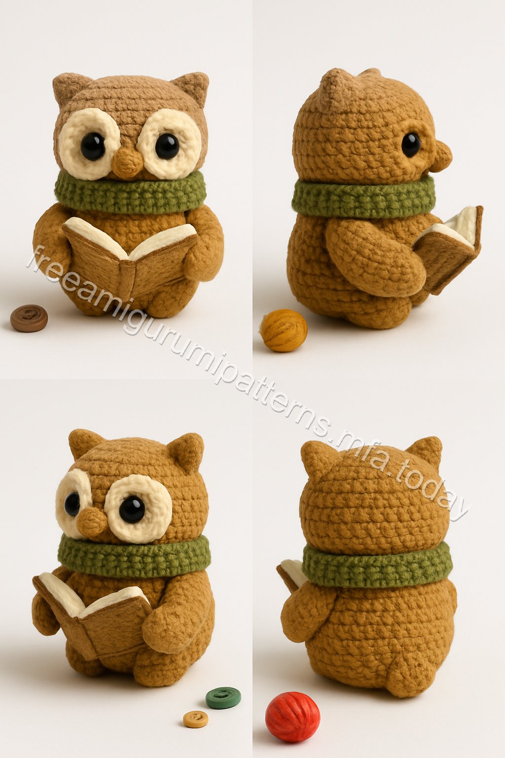 Amigurumi Owl Free Pattern