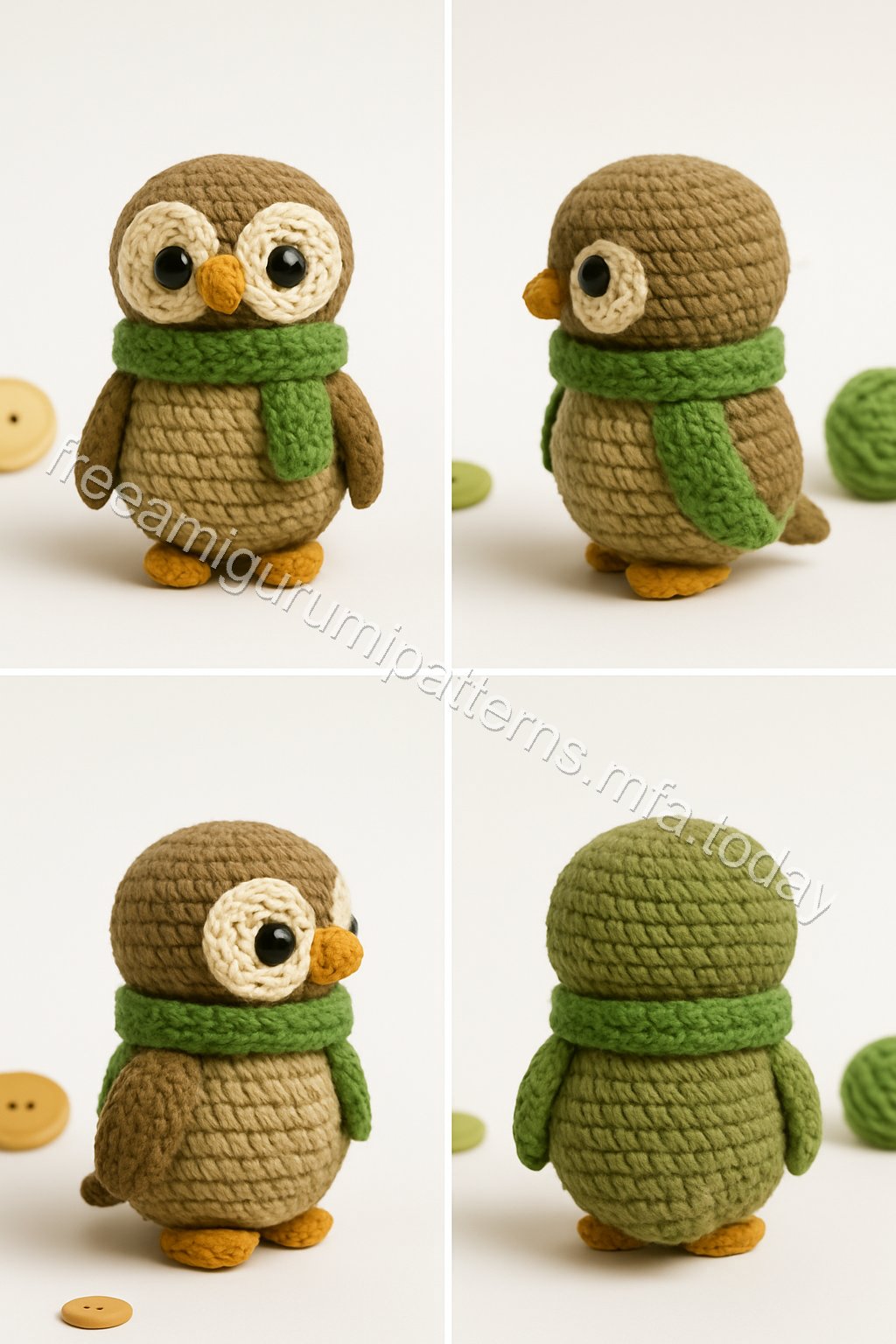 Amigurumi Owl Treehouse Free Pattern