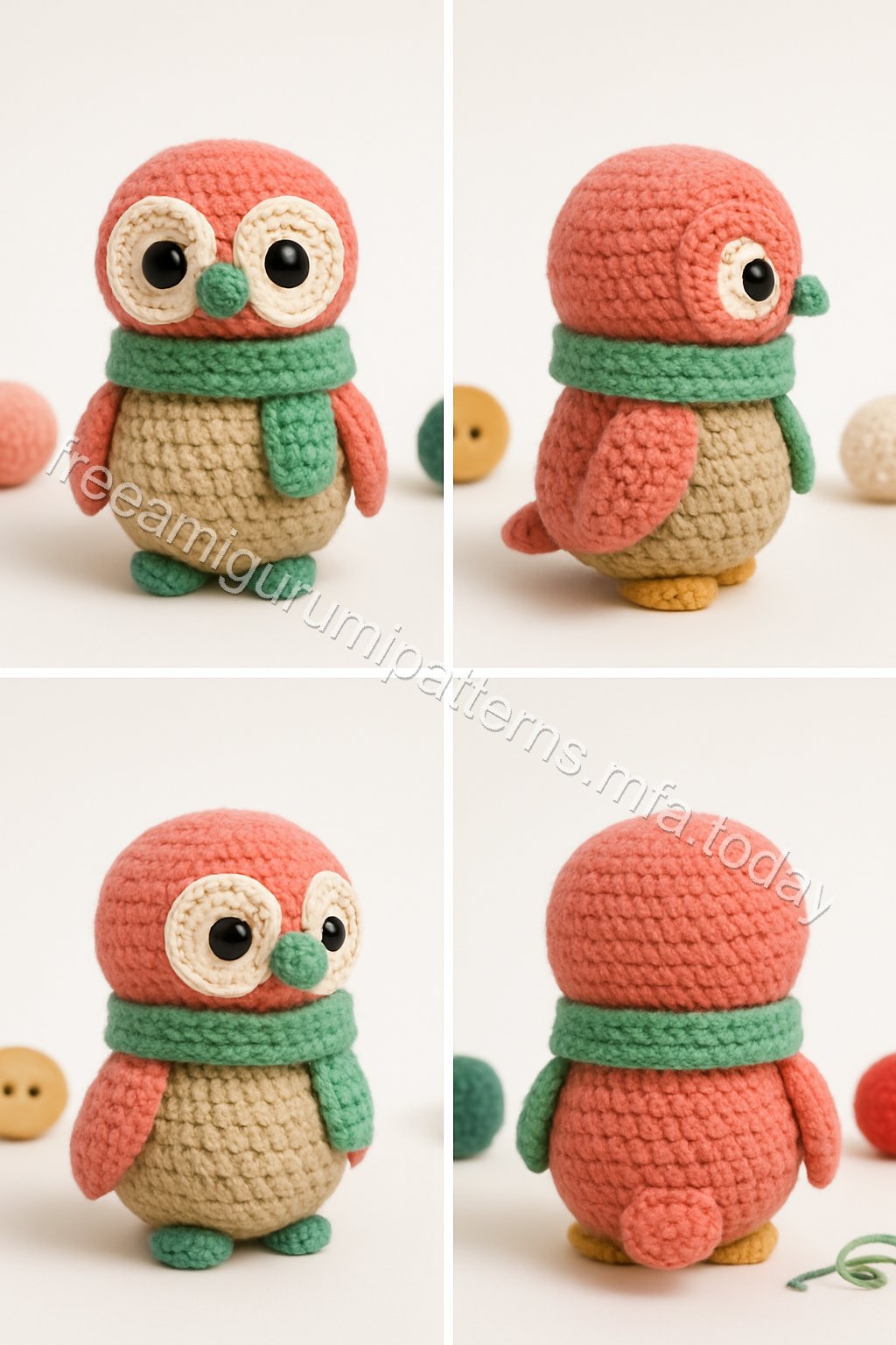 Amigurumi Owl Treehouse Free Pattern