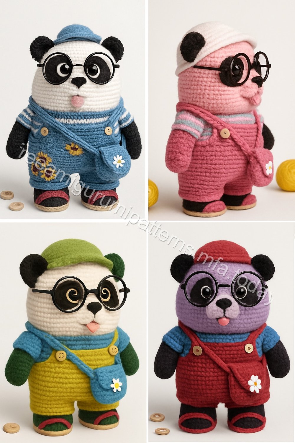 Amigurumi Panda Free Pattern