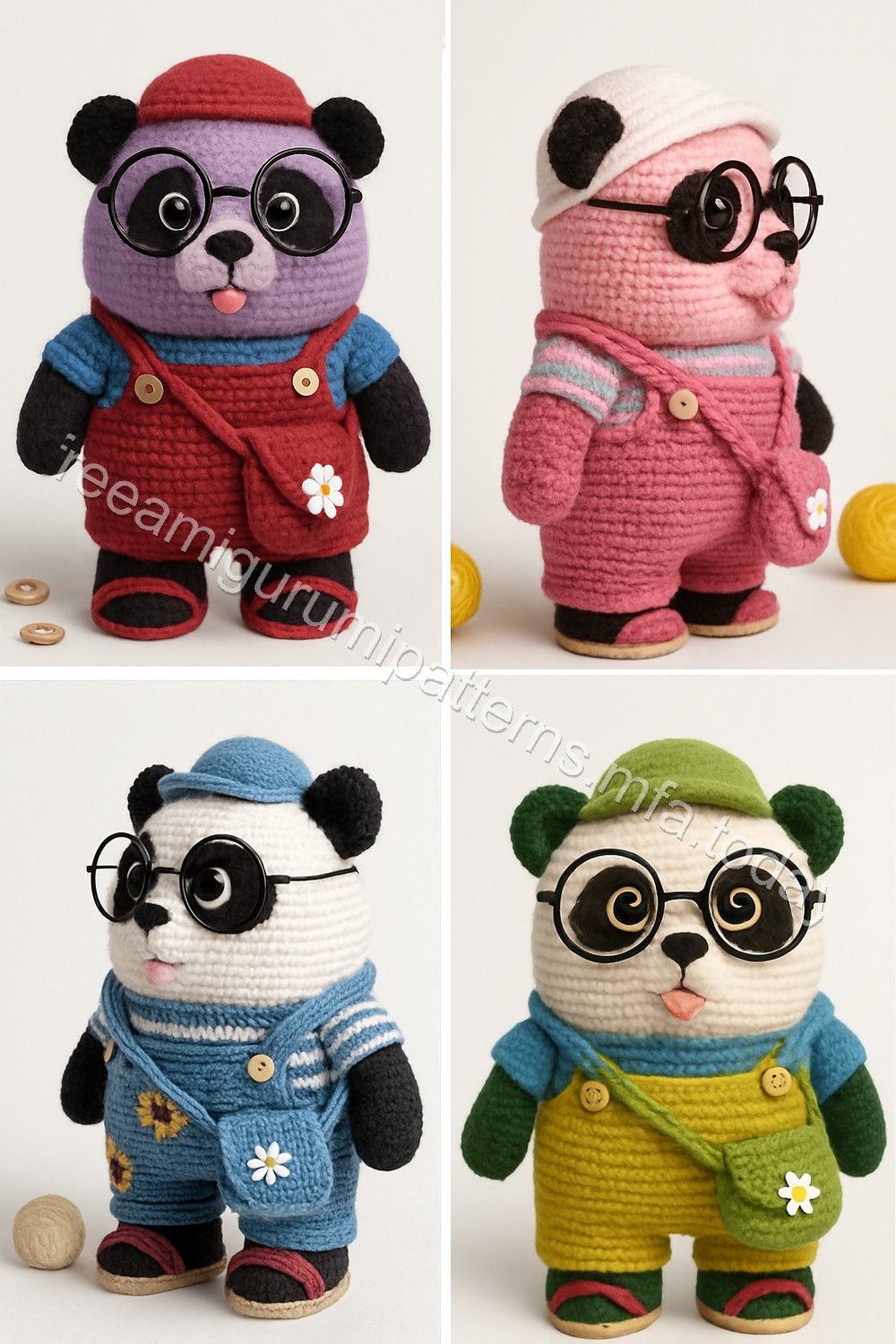 Amigurumi Panda Free Pattern