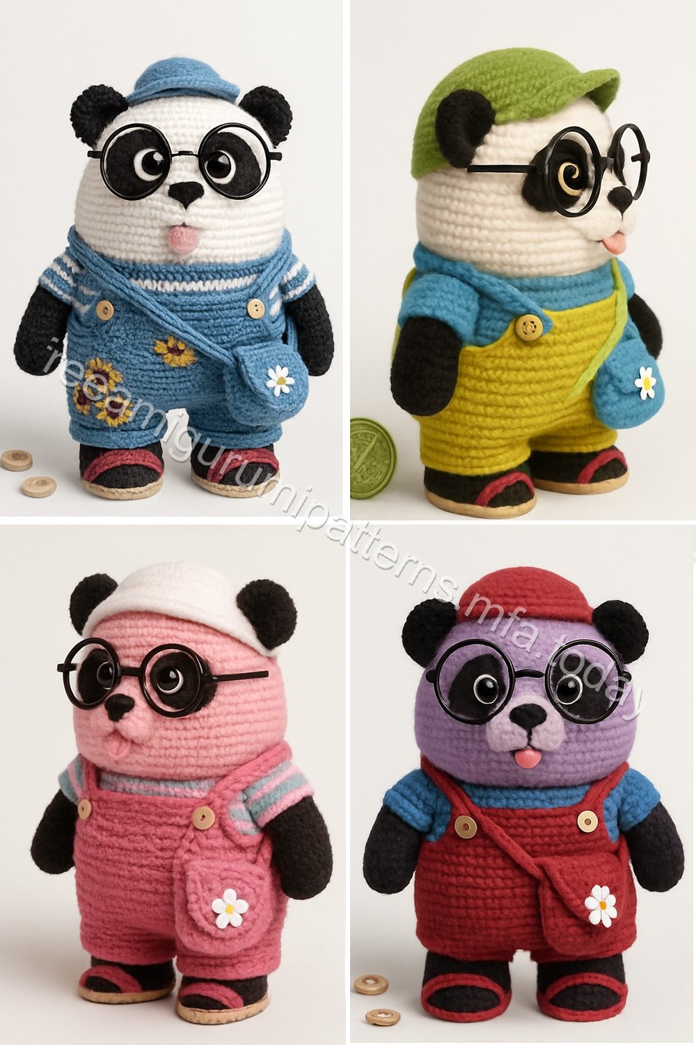 Amigurumi Panda Free Pattern