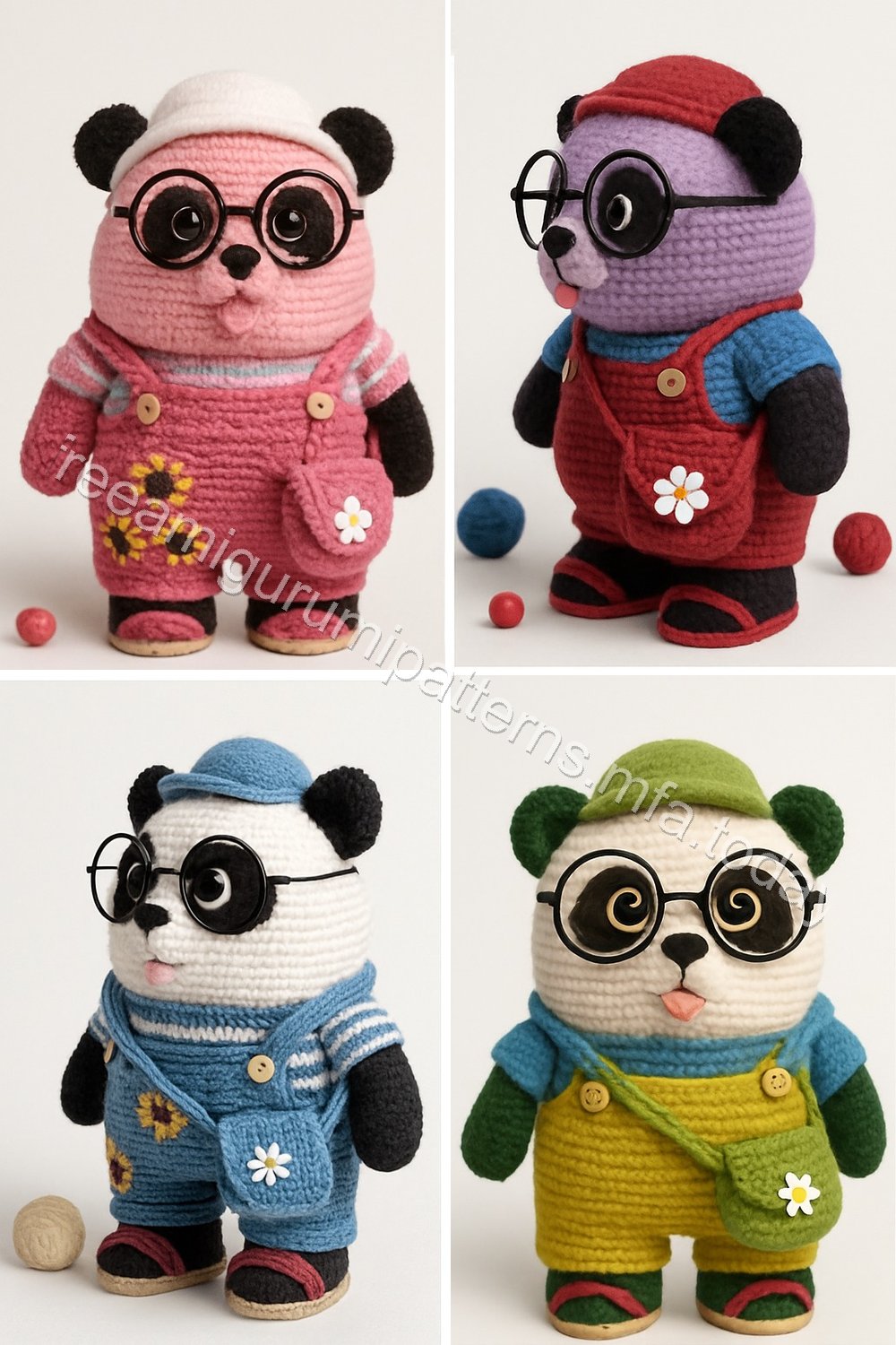 Amigurumi Panda Free Pattern