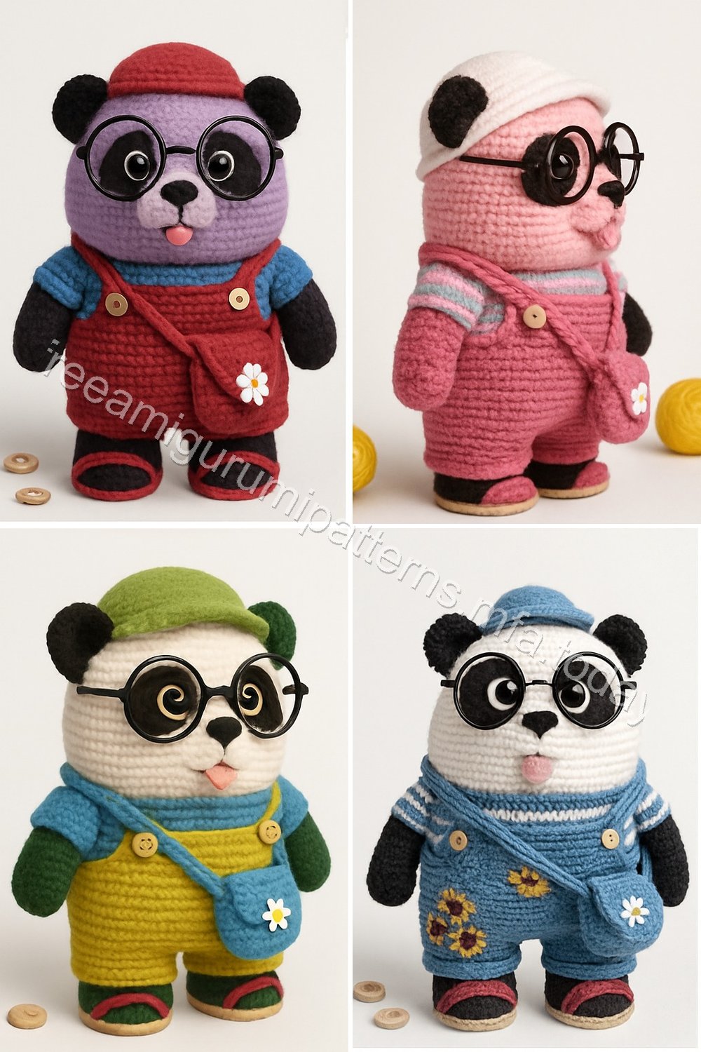 Amigurumi Panda Free Pattern