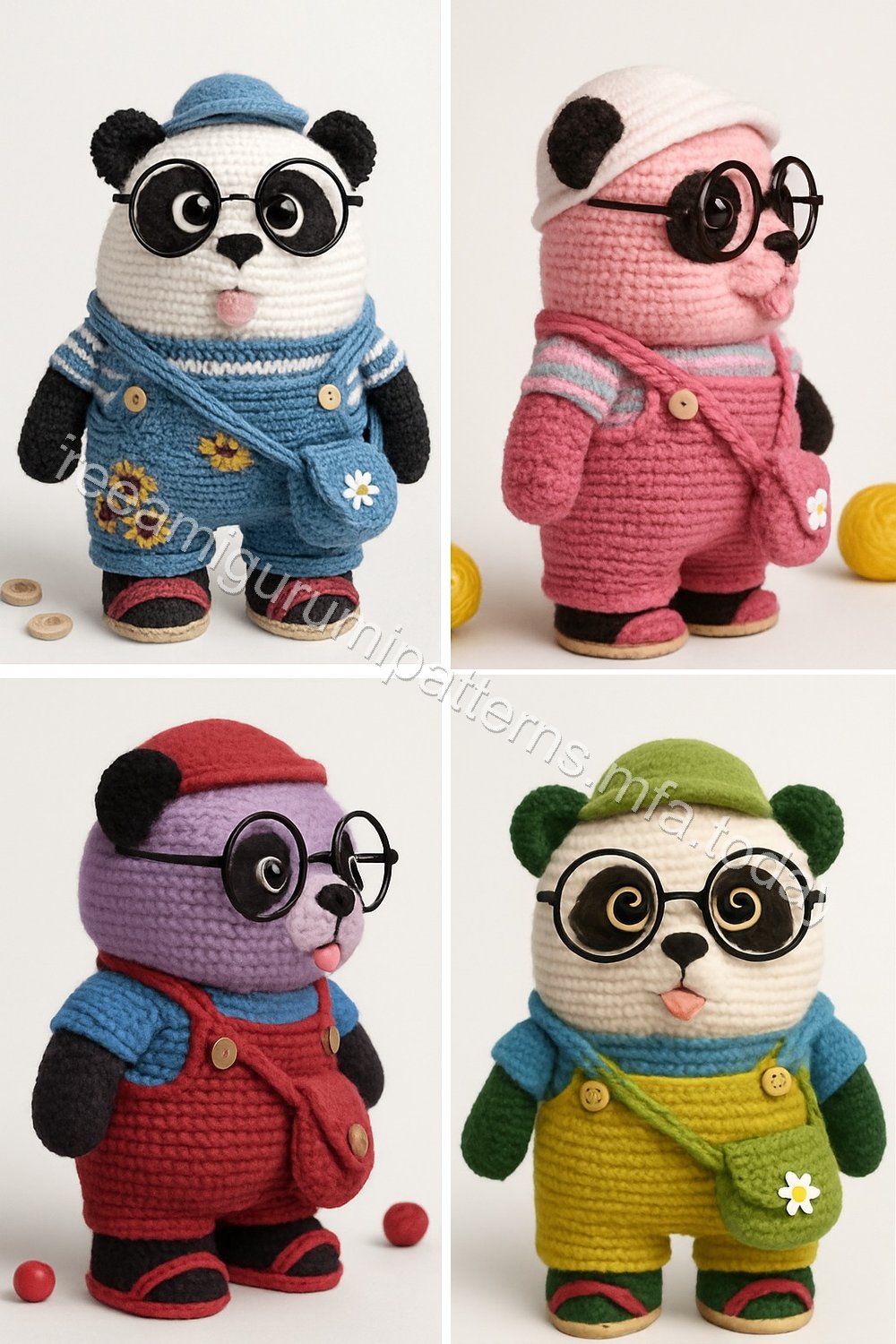Amigurumi Panda Free Pattern