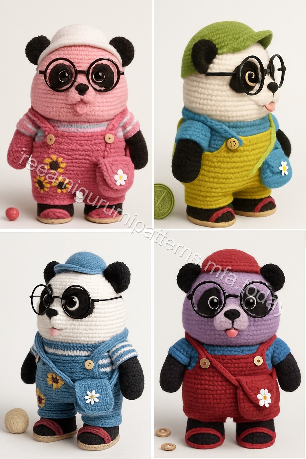Amigurumi Panda Free Pattern