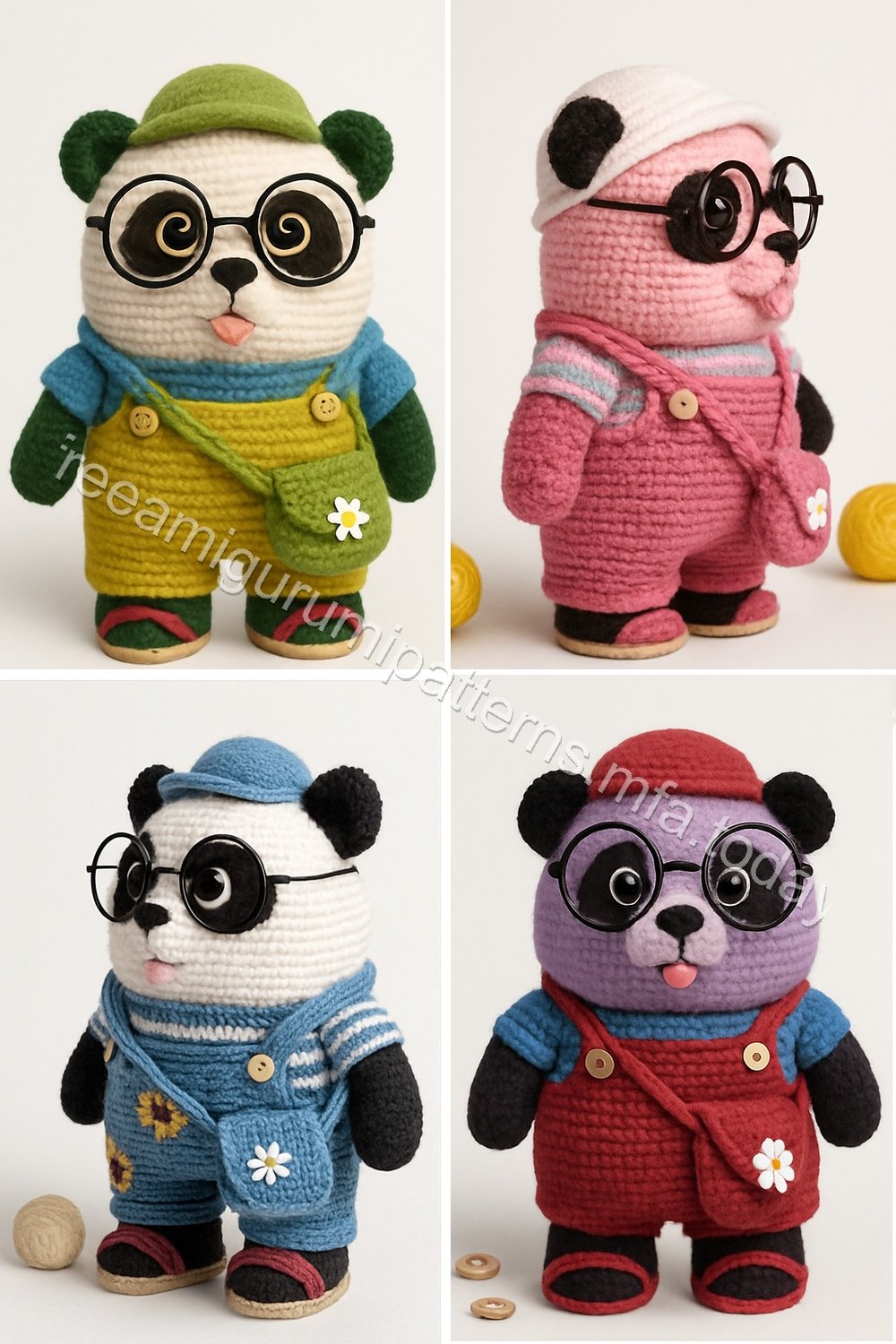 Amigurumi Panda Free Pattern