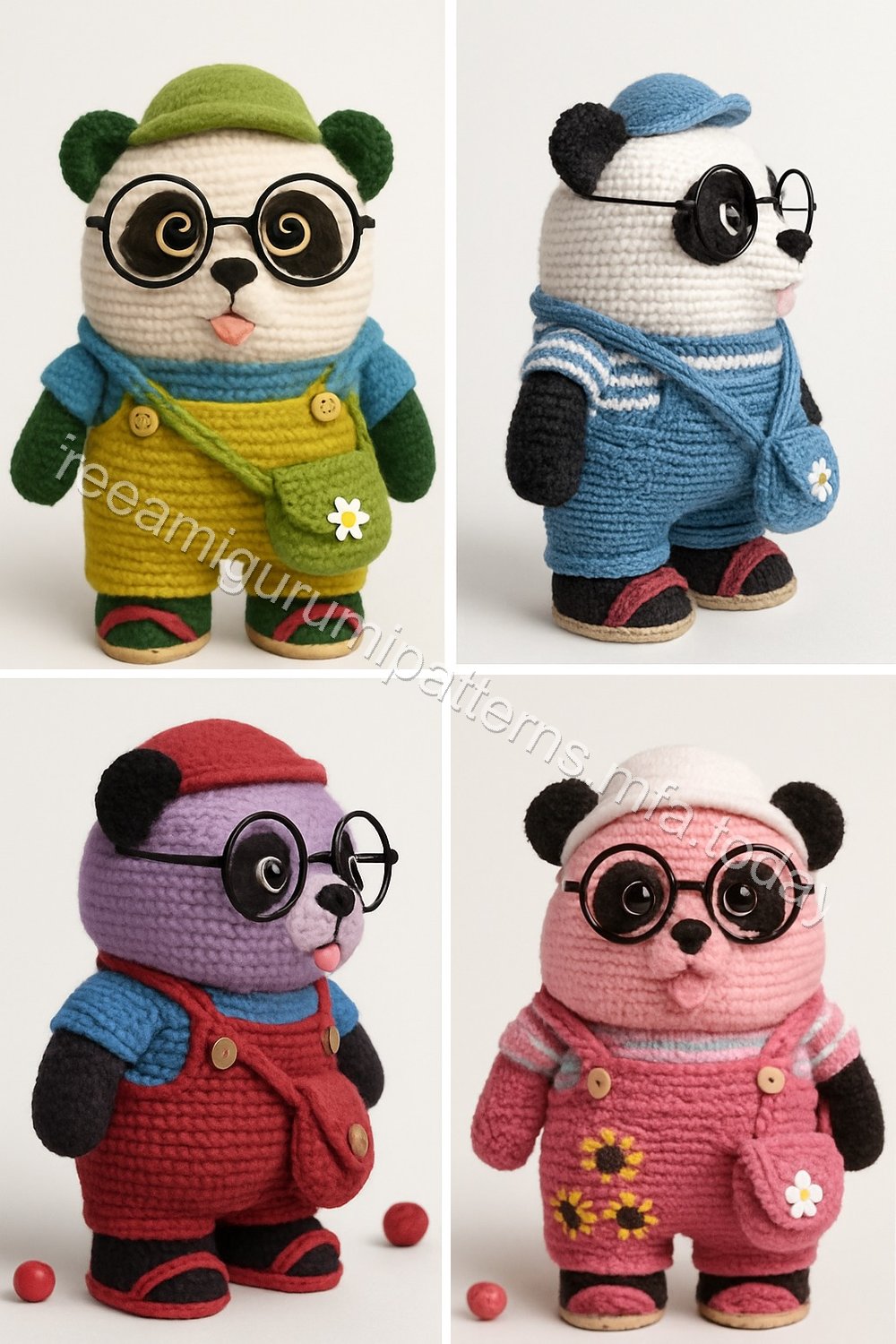Amigurumi Panda Free Pattern