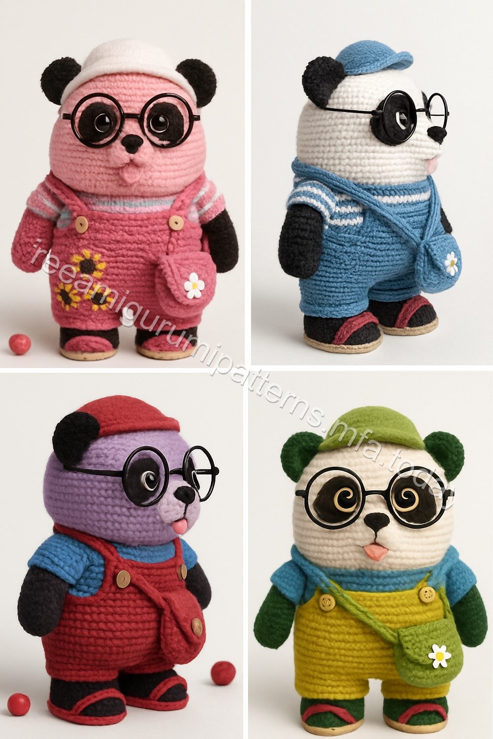 Amigurumi Panda Free Pattern