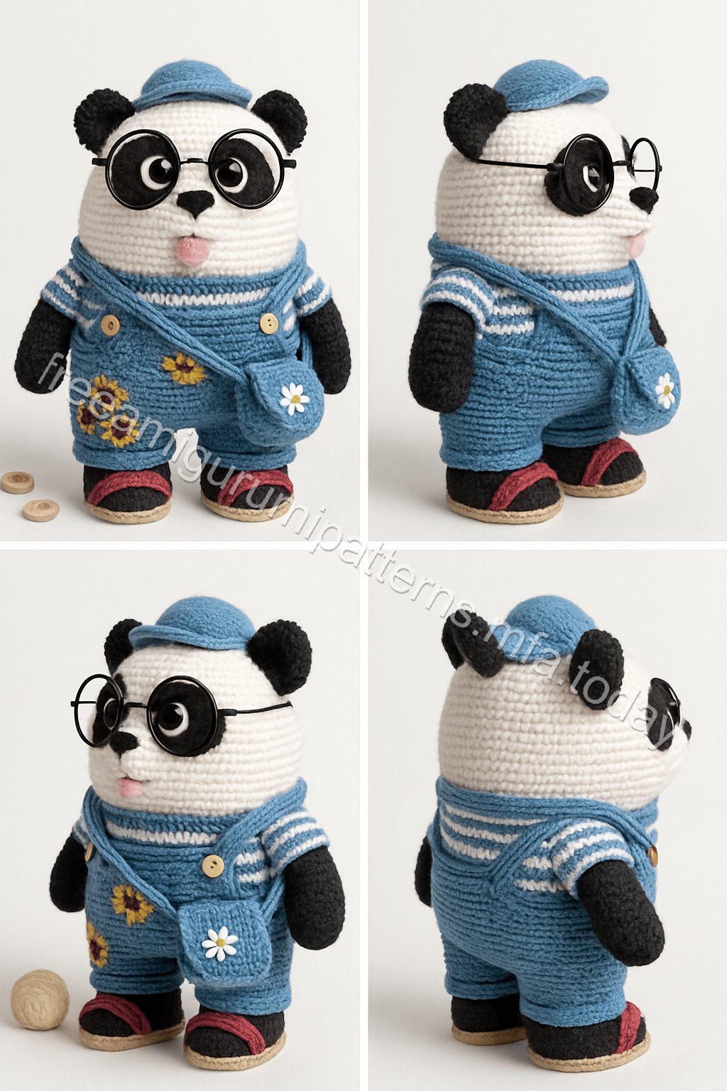 Amigurumi Panda Free Pattern