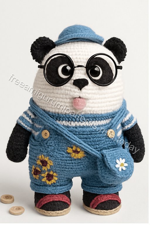 Amigurumi Panda Free Pattern