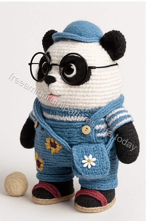 Amigurumi Panda Free Pattern