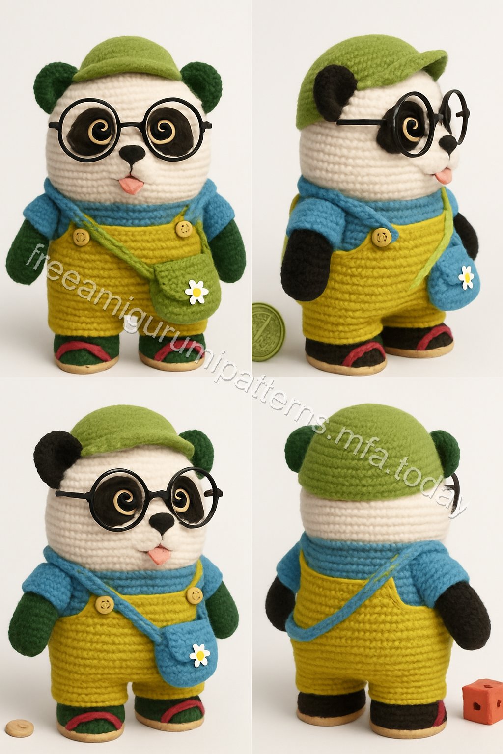 Amigurumi Panda Free Pattern