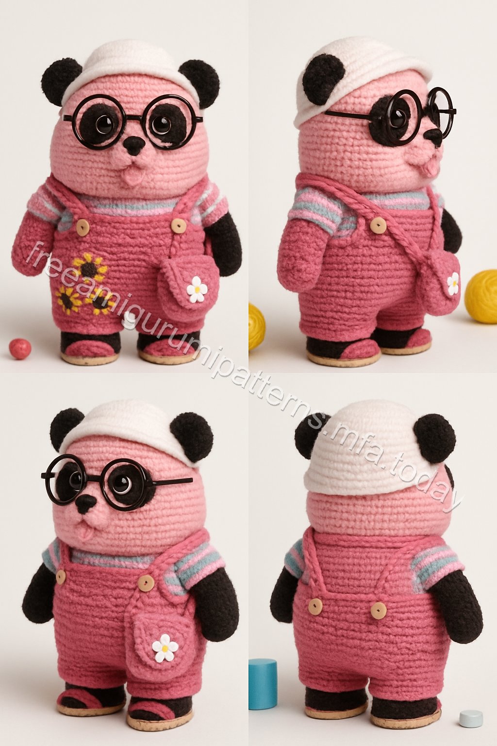 Amigurumi Panda Free Pattern