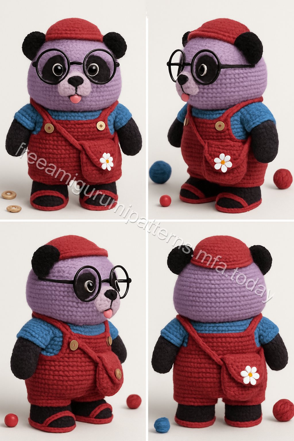 Amigurumi Panda Free Pattern