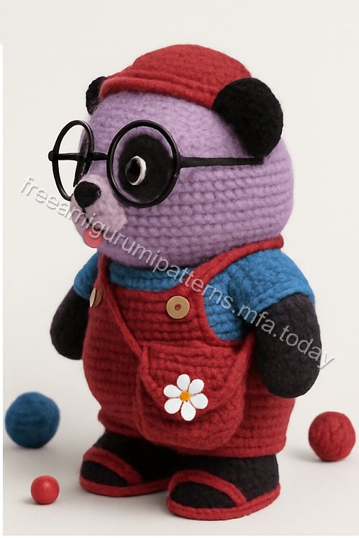 Amigurumi Panda Free Pattern