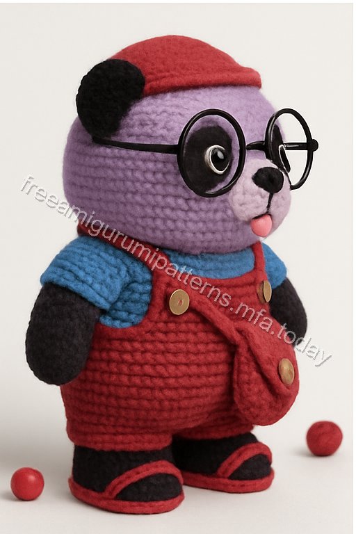 Amigurumi Panda Free Pattern